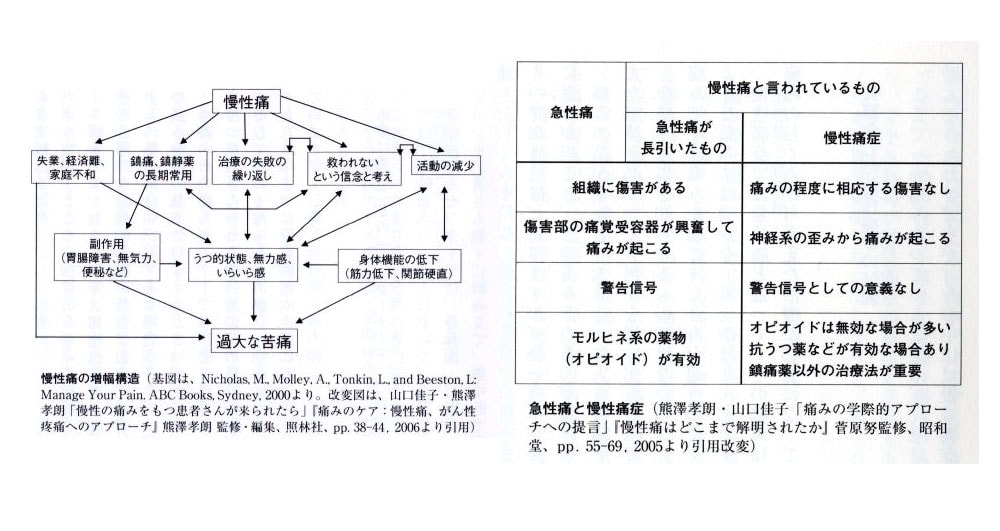 慢性痛症の痛みを感じている部位にある“コリ”　(線維筋痛症）